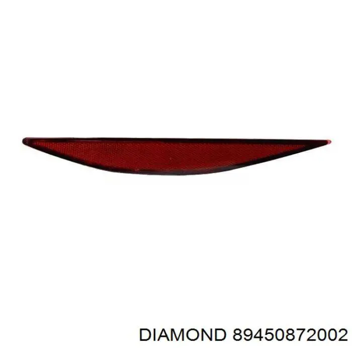 Retrorrefletor (refletor) do pára-choque traseiro esquerdo Diamond/DPA 89450872002 preço, a partir de 13,04 USD