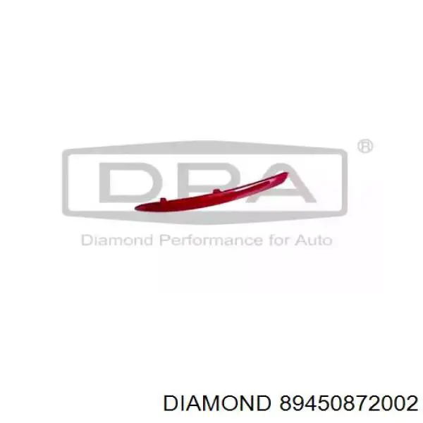 Compre 89450872002 Diamond/DPA Retrorrefletor (refletor) do pára-choque traseiro esquerdo
