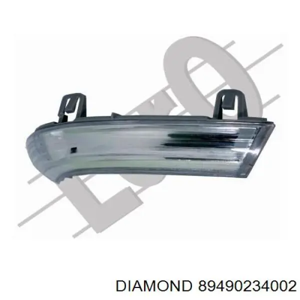 89490234002 Diamond/DPA Pisca-pisca de espelho direito