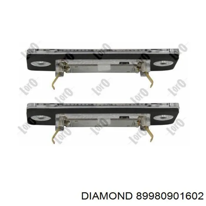 Lanterna da luz de fundo de matrícula traseira Diamond/DPA 89980901602 preço, a partir de 8,63 USD