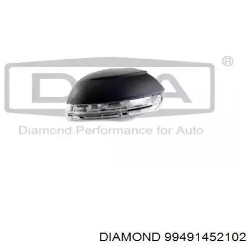 99491452102 Diamond/DPA Pisca-pisca de espelho esquerdo