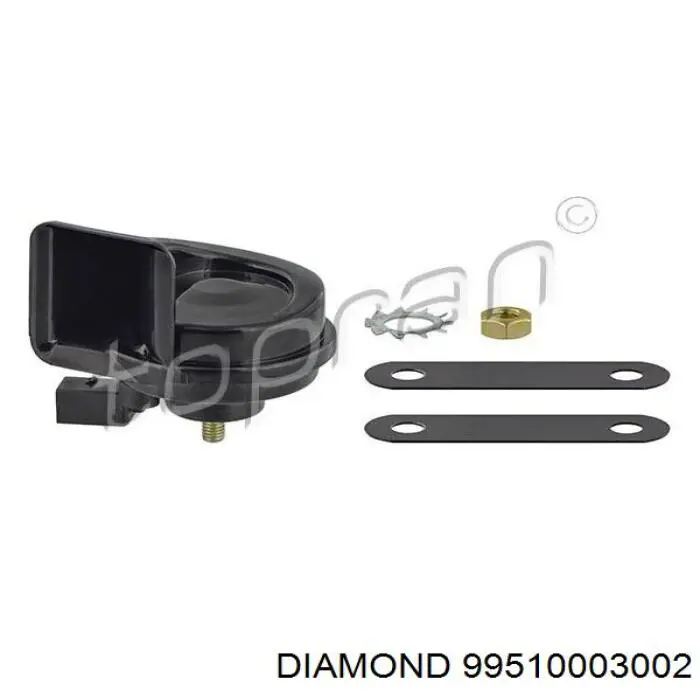 Sinal sonoro (cláxon) Diamond/DPA 99510003002 preço, a partir de 19,33 USD