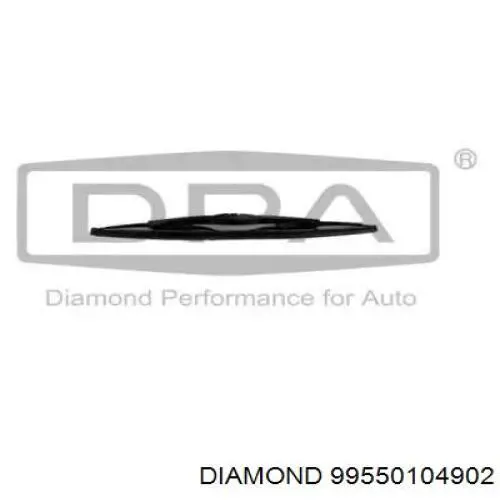 99550104902 Diamond/DPA Limpa-pára-brisas de vidro traseiro