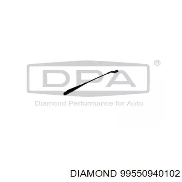 99550940102 Diamond/DPA Braço de limpa-pára-brisas do pára-brisas