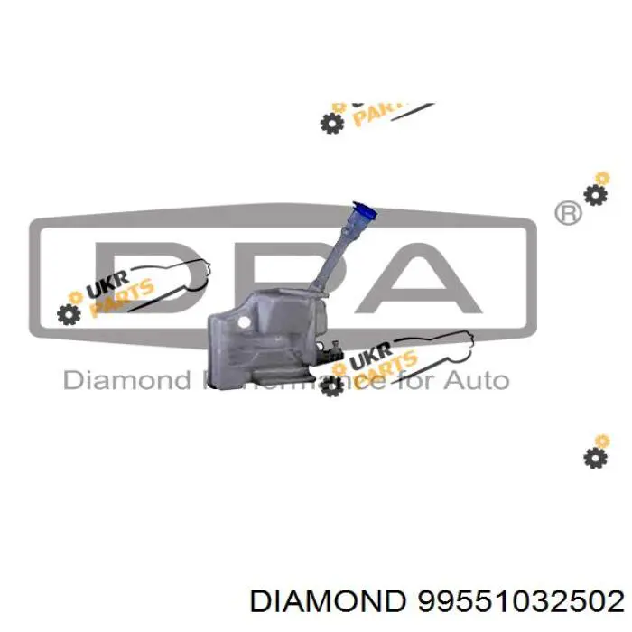 99551032502 Diamond/DPA Tanque de fluido para lavador de vidro