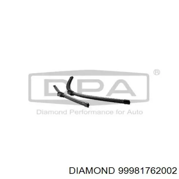 99981762002 Diamond/DPA Limpa-pára-brisas do pára-brisas, kit de 2 un.
