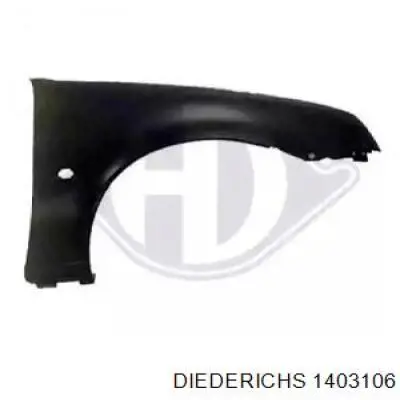 Compre 1403106 Diederichs Pára-lama dianteiro direito