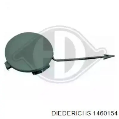 1460154 Diederichs Tampão dianteira do pára-choque do gancho de reboque