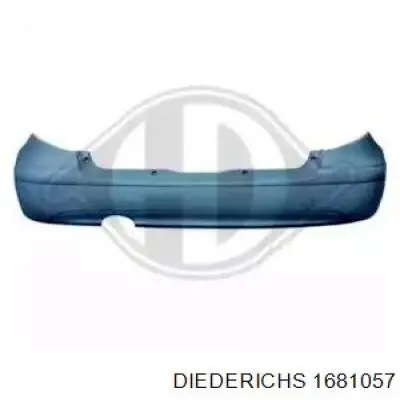 1681057 Diederichs Pára-choque traseiro
