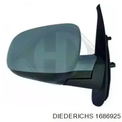 1686925 Diederichs Espelho de retrovisão esquerdo