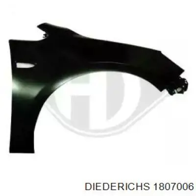 Pára-lama dianteiro direito Diederichs 1807006 preço, a partir de 82,03 USD
