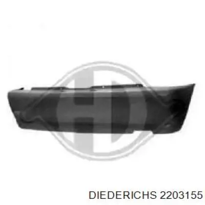 Compre 6N0807421DGRU VAG Pára-choque traseiro