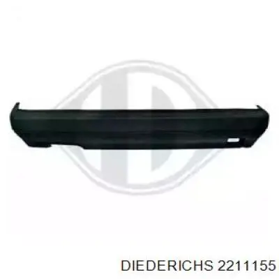 Pára-choque traseiro Volkswagen Jetta II 19E, 1G2, 165, 167