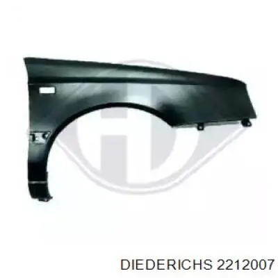 Compre 2212007 Diederichs Pára-lama dianteiro esquerdo