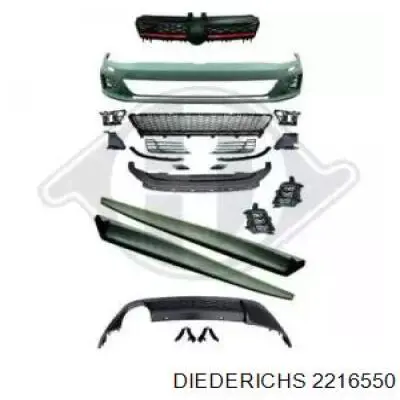 Pára-choque dianteiro Diederichs 2216550 preço, a partir de 219,97 USD