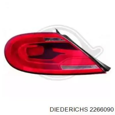 5C5945096H VAG Lanterna traseira direita