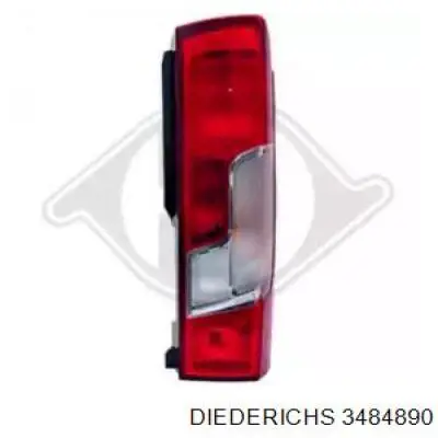 Compre 1274007SP Diesel Technic Lanterna traseira direita