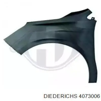 4073006 Diederichs Pára-lama dianteiro direito