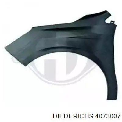 4073007 Diederichs Pára-lama dianteiro esquerdo