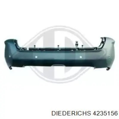7410EQ Peugeot/Citroen Pára-choque traseiro