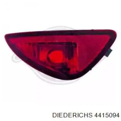 Lanterna de nevoeiro traseira direita 5514003RLDUE Depo/Loro/Abakus