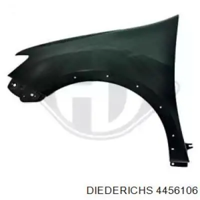 DA2263013 Prasco Pára-lama dianteiro direito
