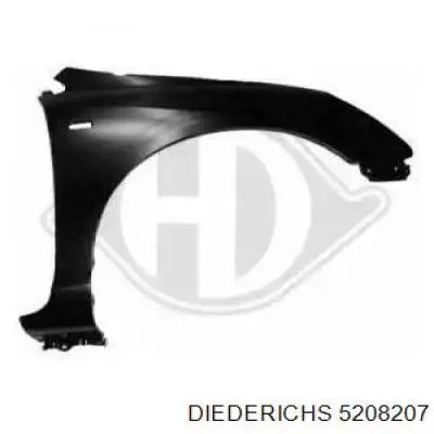Pára-lama dianteiro esquerdo Diederichs 5208207 preço, a partir de 104,58 USD