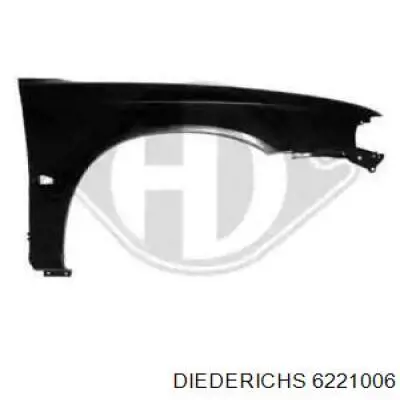 Pára-lama dianteiro direito para Subaru Legacy II BD, BG