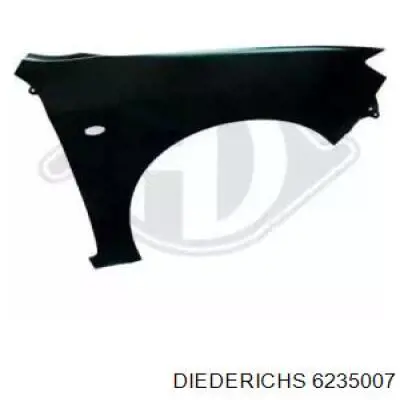 Pára-lama dianteiro esquerdo Diederichs 6235007 preço, a partir de 150,02 USD