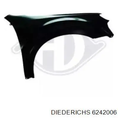 7243021 Polcar Pára-lama dianteiro direito