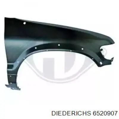 0K00R52221 Hyundai/Kia Pára-lama dianteiro esquerdo
