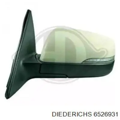 876102K661 Hyundai/Kia Espelho de retrovisão esquerdo