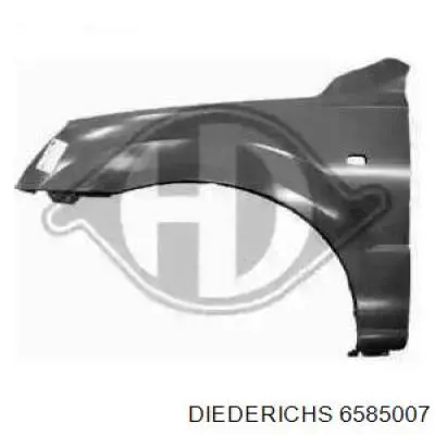 6585007 Diederichs Pára-lama dianteiro esquerdo