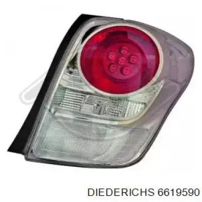 Lanterna traseira direita Toyota 815510F130 preço, a partir de 178,77 USD
