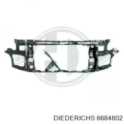 532010K010 Toyota Suporte do radiador montado (painel de montagem de fixação das luzes)