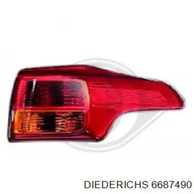 Compre 8155142170 Toyota Lanterna traseira direita externa