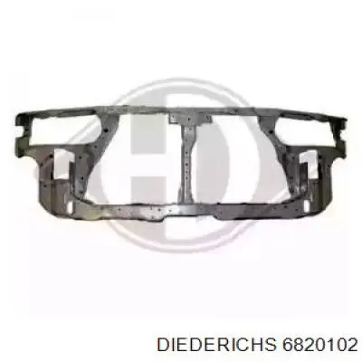 Suporte do radiador montado (painel de montagem de fixação das luzes) para Hyundai Sonata III 