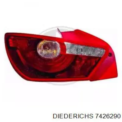 Compre 6J3945096 VAG Lanterna traseira direita