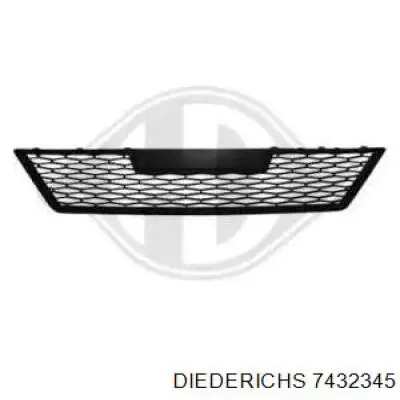 Compre 1P0853667C9B9 VAG Grelha central do pára-choque dianteiro
