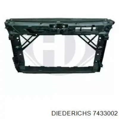 7433002 Diederichs Suporte do radiador montado (painel de montagem de fixação das luzes)
