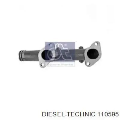 110595 Diesel Technic Tubo coletor de escape