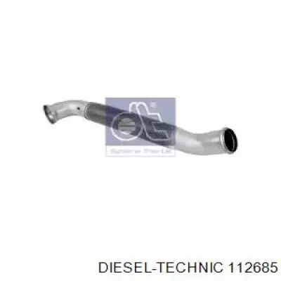 Silenciador, parte traseira Diesel Technic 112685 preço, a partir de 192,78 USD