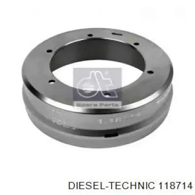 Tambor do freio dianteiro Diesel Technic 118714 preço, a partir de 458,39 USD