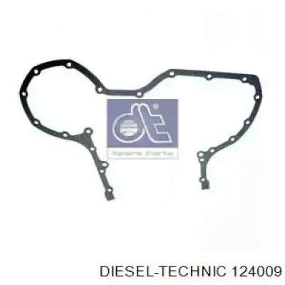 124009 Diesel Technic Vedante de tampa dianteira de motor