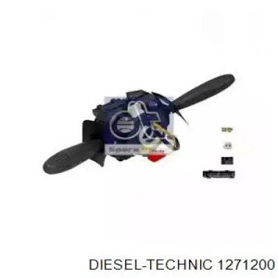 735374800 Fiat/Alfa/Lancia Comutador esquerdo instalado na coluna da direção