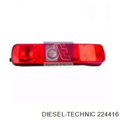 224416 Diesel Technic Lanterna traseira direita