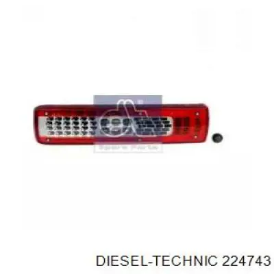 224743 Diesel Technic Lanterna traseira direita