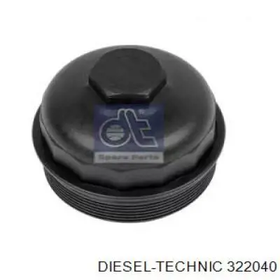 322040 Diesel Technic Tampa de casco de filtro de combustível