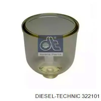 322101 Diesel Technic Caixa de filtro de combustível