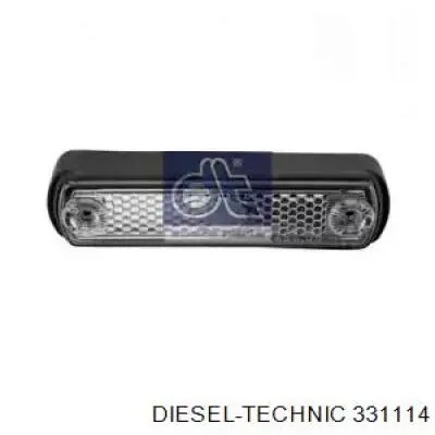 331114 Diesel Technic Posição (lanterna) dianteira inferior esquerda